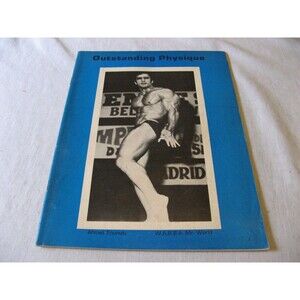 Outstanding Physique Magazine 1979 Bodybuilding Ahmet Enunula Mr World